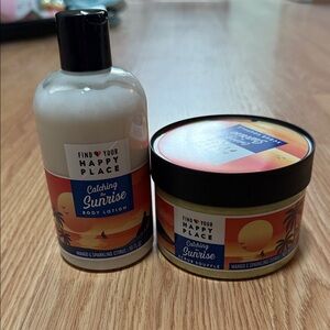 Find Your Happy Place Body Scrub and lotion